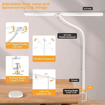 Pzloz Led Desk Lamp for Office Home - Image 5
