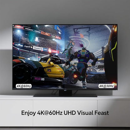 7 HDMI Converter with 4k@60Hz HDMI Switch & Infrared Remote Control - Image 5