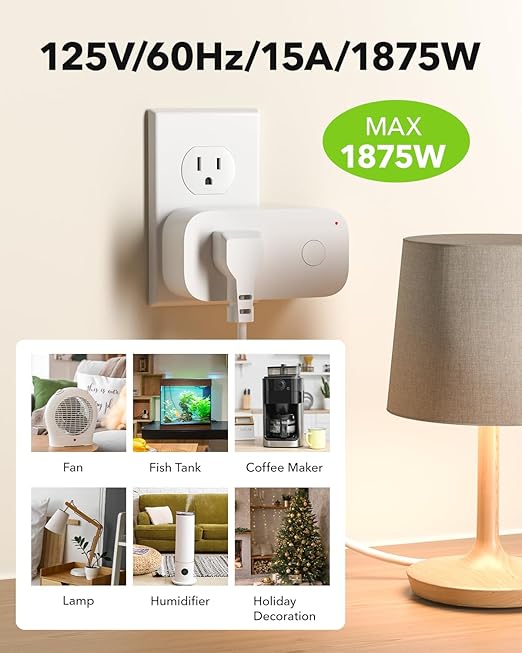 Remote Control Outlet Plug Switch, BN-LINK Wireless Light Remote Switch - Image 2