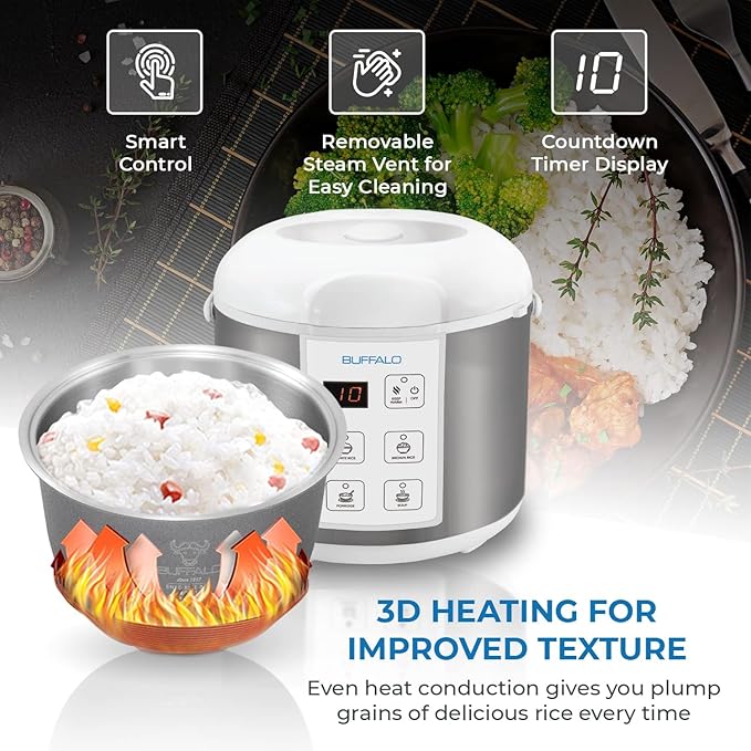 Buffalo Classic Rice Cooker - Image 3