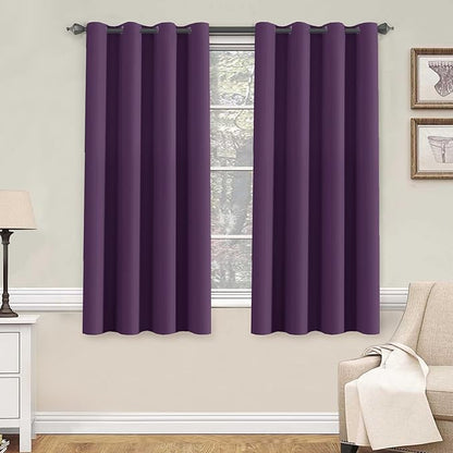 H.VERSAILTEX Window Treatment Blackout Thermal Insulated Room Darkening Solid by HVERSAILTEX