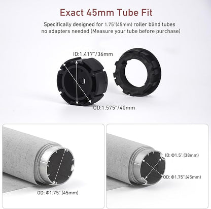 1.75inch Blind Motor – 12V Shade Tube Motor - Image 3