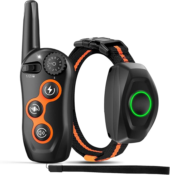 Dog Training Collar, IPX7 Waterproof Dog Shock Collar by MAISOIEDogTrainingCollar