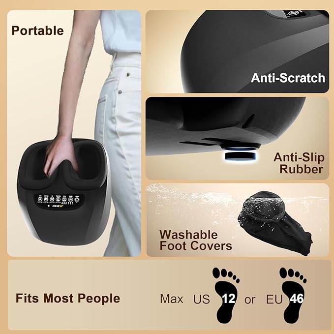 JZBRAIN Shiatsu Foot Massager Machine - Image 7