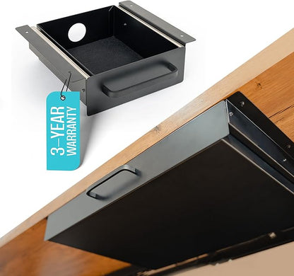 Under Desk Drawer Slide Out Attachment by COREMINDED