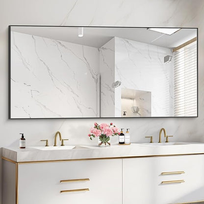 36x72inch Bathroom Mirror, Large Rectangular Wall Mirrors - Image 3