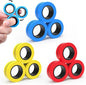 Cevioce 9 PCS Magnetic Ring Fidget Toys Set, ADHD Anxiety Magnetic Finger by Cevioce