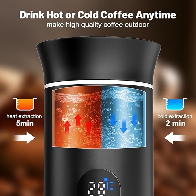 Portable Battery Espresso Coffee Maker - Image 6