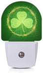 Axxitude St Patrick's Day Shamrock Night Lights Plug into Wall by Axxitude