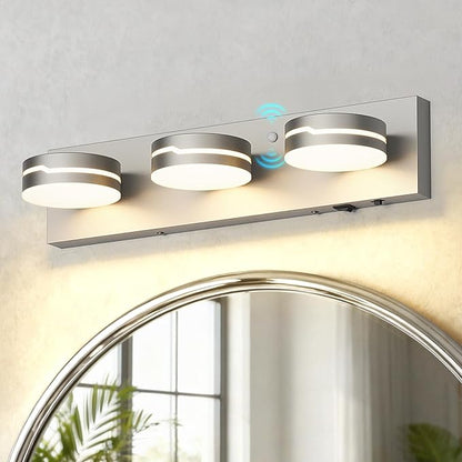 LED Vanity Lights 18.9in Bathroom Lights Fixtures Over Mirror 3 Light LED by Unknown