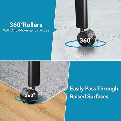 HKMLC Smart Board Stand with Wheels, Mobile Portable Stand - Image 6