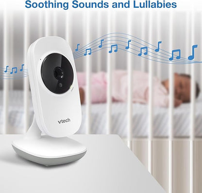 VTech VM819 Baby Monitor with Camera and Audio, 2.8” Screen Portable Baby Camera - Image 9
