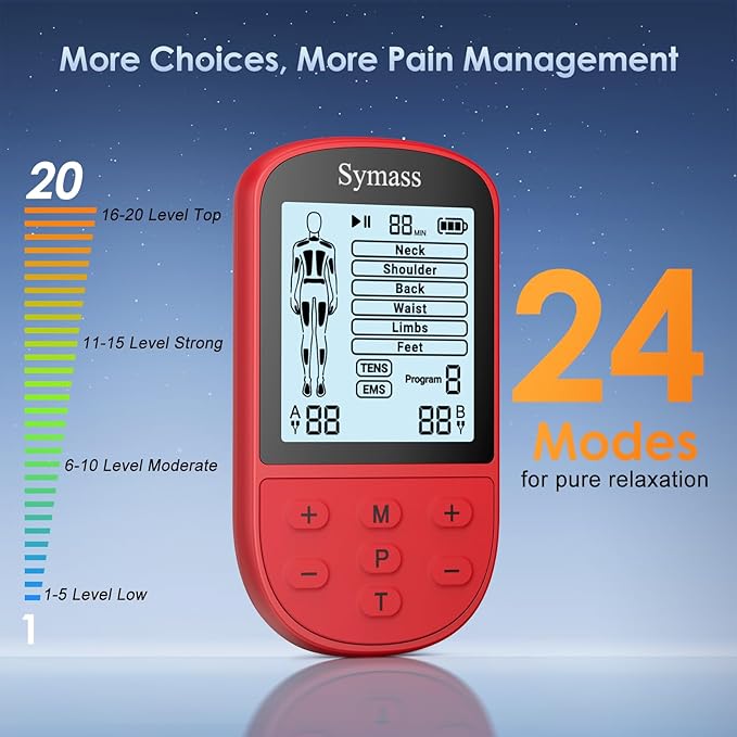 TENS Unit Muscle Stimulator, Transcutaneous Electronic Nerve Stimulator - Image 7