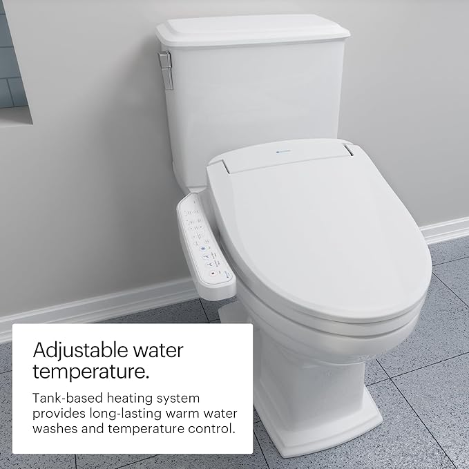 Brondell SE400-EW Swash SE400 Electric Bidet Toilet Seat - Image 7