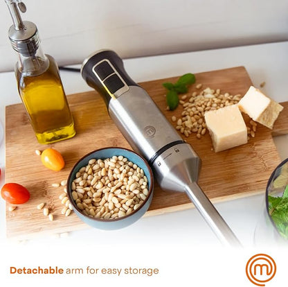 MasterChef Immersion Blender Handheld, Stainless Steel Hand Held Blending Stick - Image 5