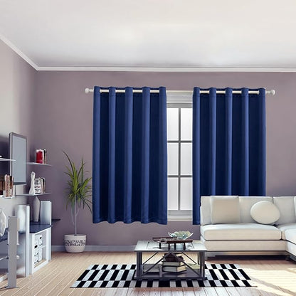 Anytime 100% Blackout Curtain 2 Panels Set, Thermal Insulated Window Drapes - Image 5