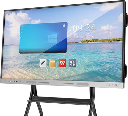 HKMLC Smart Board Elite Dual 75 Inch, Interactive Whiteboard 4K UHD Built-in - Image 9