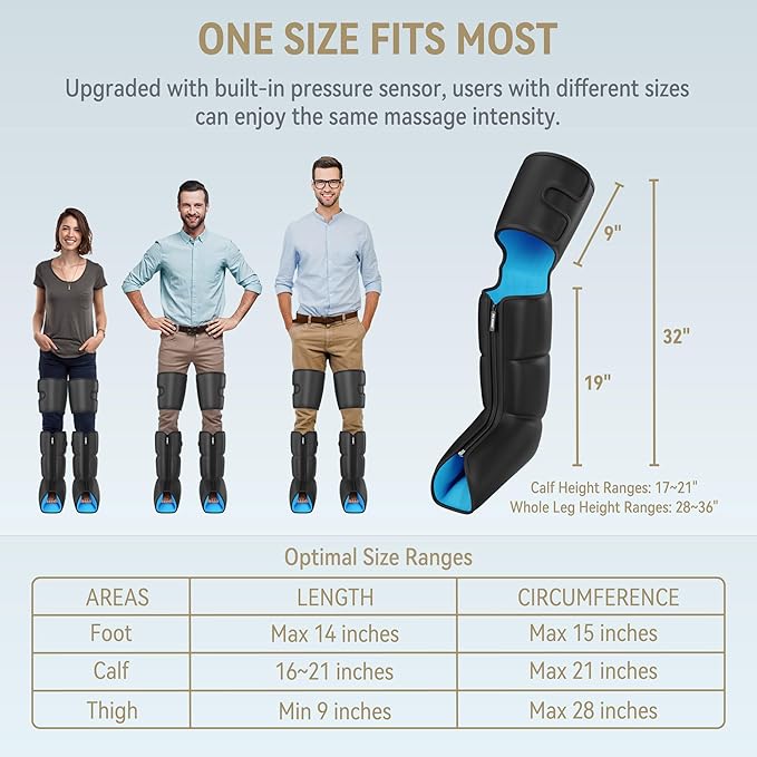 FIT KING Air Compression Leg Massager - Image 5