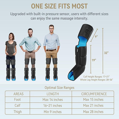 FIT KING Air Compression Leg Massager - Image 5