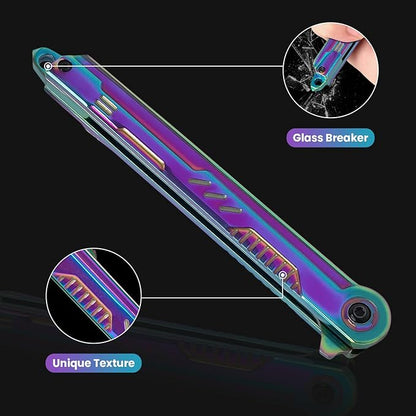 Rainbow Pocket Knife for Men & Women - Image 3