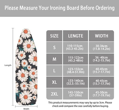 ZCFYGDX Breathable Ironing Board Cover, Resist Scorch Polyester & Staining - Image 5