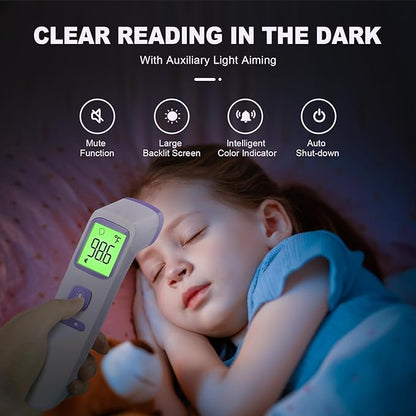 No-Touch Thermometer for Adults and Kids, Digital Accurate Baby Thermometer - Image 6