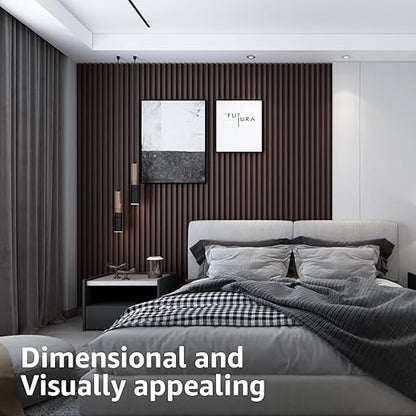 Art3d Slat Wall Panel for Modern Decor, WPC Acoustic Diffuser Panel - Image 5