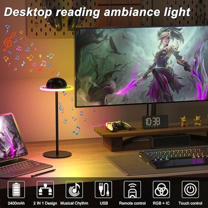 Cordless Table Lamp, Portable LED Desk Lamps, 2400mAh Rechargeable & Dimmable - Image 5