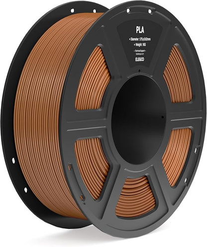 ELEGOO PLA Filament 1.75mm Brown 1KG, 3D Printer Filament Dimensional Accuracy by ELEGOO