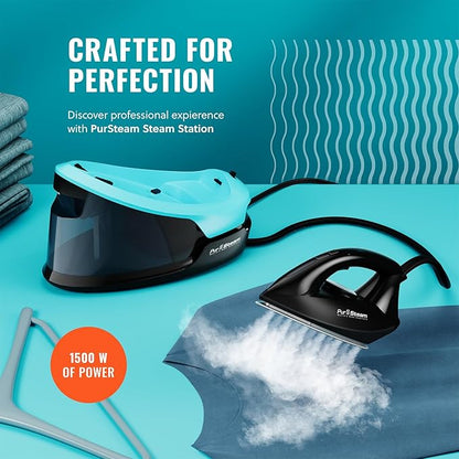 Pursteam Steam Station Max Ceramic Soleplate Steam Iron - Image 2