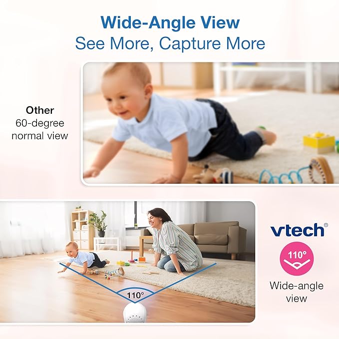 VTech 2-Cameras Advanced HD Video Baby Monitor - Image 8