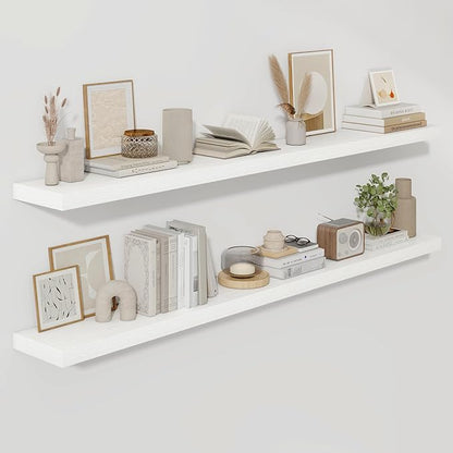 Fun Memories 72 Inch Floating Shelves by FunMemories
