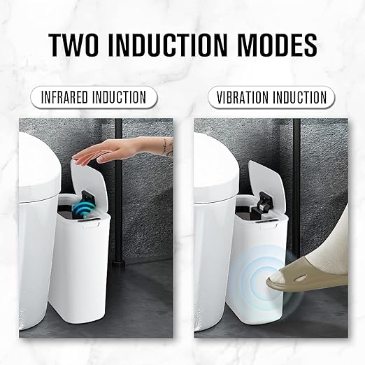 Cesun Automatic Motion Sensor Bathroom Trash Can - Image 5