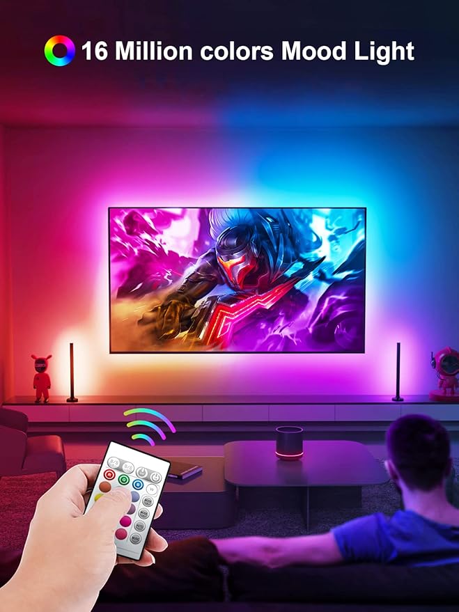KANTUTOE TV LED Backlight, 23ft LED Lights - Image 2