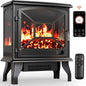 Silonn Electric Fireplace Heater, Quick Heating Portable Fireplace by Silonn