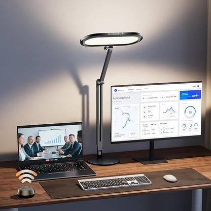 Premium LED Desk Lamp for Home Office – Eye-Caring Double Side Light by LitONES