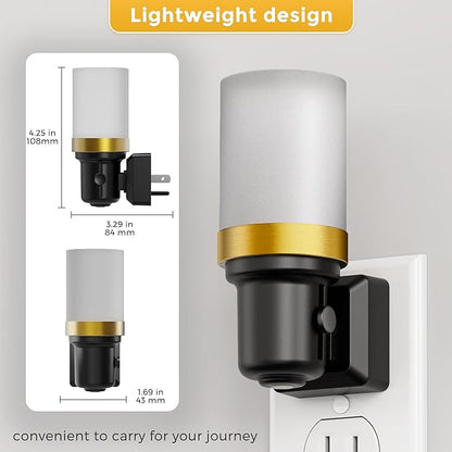 L LOHAS LED Night Light, 2 Pack Night Lights Plug into Wall, Dimmable Nightlight - Image 7