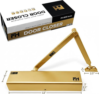 Commercial Door Closer Automatic Heavy Duty High Traffic Adjustable ANSI/BHMA - Image 2