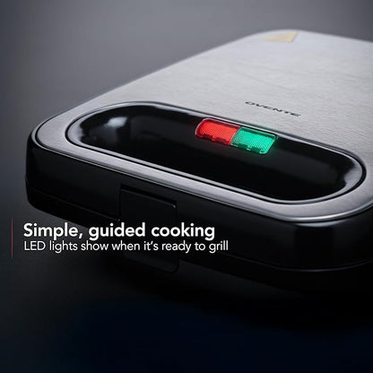 OVENTE Electric Panini Press Grill - Image 5