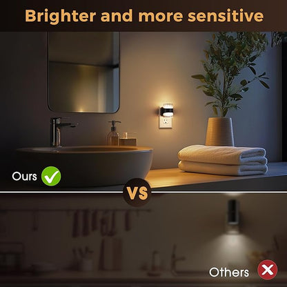 L LOHAS LED Night Light, Modern Night Lights Plug into Wall, 3000K/4000k/5000K - Image 6