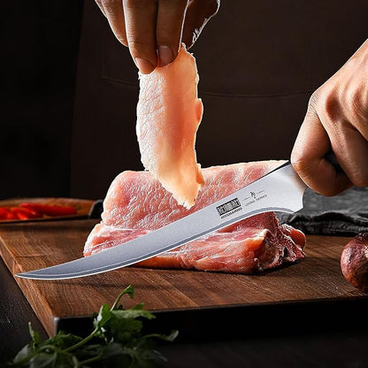 HOSHANHO Fillet Knife 9 Inch, Super Sharp Boning Knife in High Carbon Stainless - Image 5