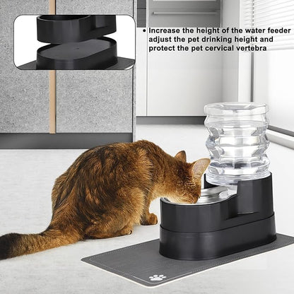 RIZZARI Automatic Cat Water Dispenser: Large 5L Black - Image 4