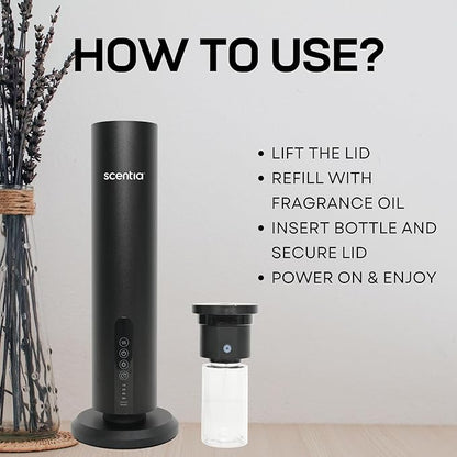 Scentia Max Wireless Diffuser for Home – Rechargeable Battery-Operated - Image 5