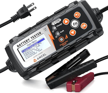 ANCEL BT521 4-in-1 Car Battery Charger, Maintainer and Desulfator by ANCEL