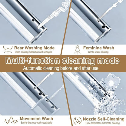 Smart Toilet Bidet with Auto Open Close, One Piece Bidet Toilet with Bidet - Image 4
