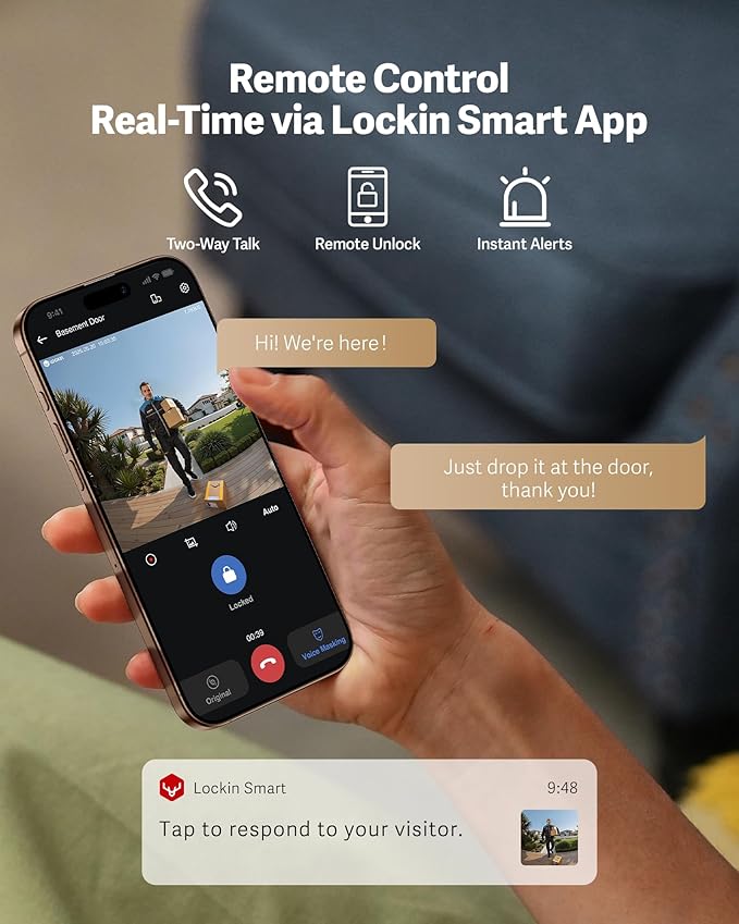 Lockin Veno Pro Smart Deadbolt Lock - Image 6