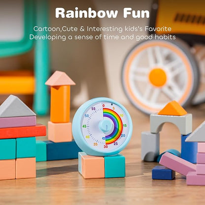 Visual Timer for Kids, 60-Minute Countdown for Classroom Office Kitchen - Image 5
