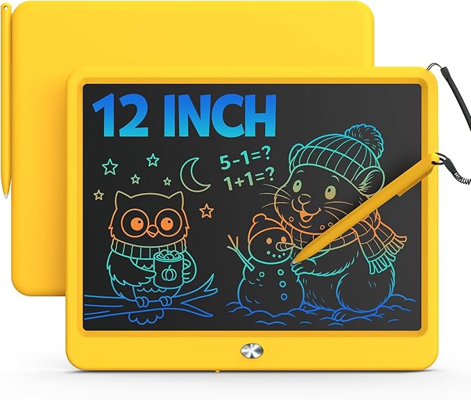 Doodle Pads 12 Inch Yellow by Bravokids