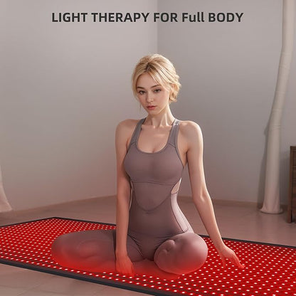 Red Light Therapy Large Mat for Whole Body Relief 71''x31'' Infrared Therapy - Image 8