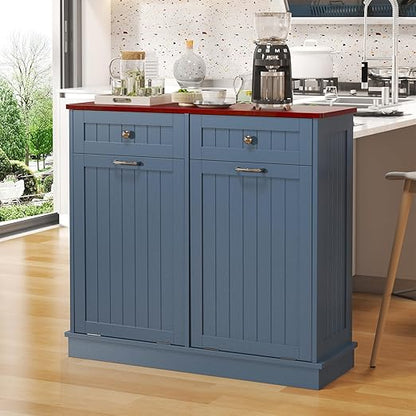 Tilt Out Trash Can Cabinet - Image 8